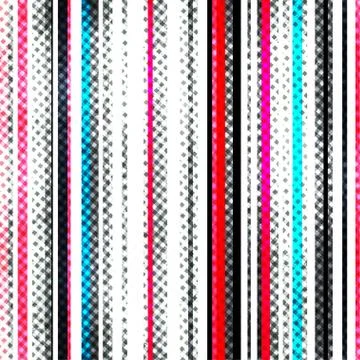 Grunge stripes seamless texture Stock Illustration