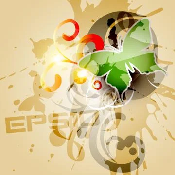 Grunge style background Stock Illustration