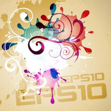 Grunge style background Stock Illustration