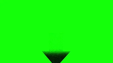Grunge style black arrow moving vertically downward. Ideal for motion desig.. Stock Footage 311316778