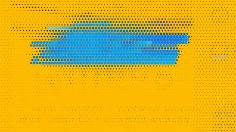 Grunge style texture. Halftone design. Colorful abstract background Stock Illustration