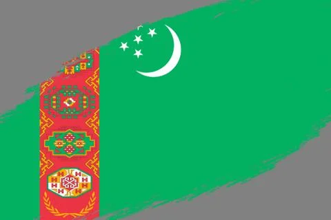 Grunge styled flag Stock Illustration