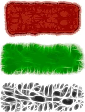 Grunge stylish banners. Stock Illustration