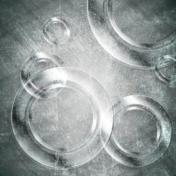 Grunge tech vector background Illustrazione stock