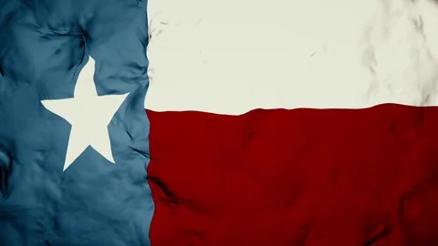 Grunge texas flag loop 스톡 동영상 85092884