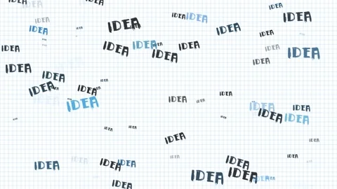 Grunge text on a white background, the text is written with a brush. Stock-Footage 136457106
