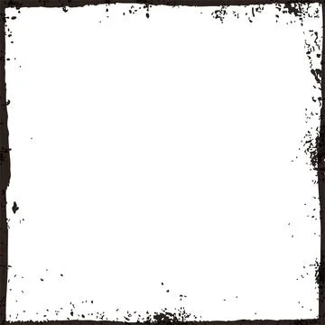 Grunge Texture Abstract Frame Border Background Stock Illustration