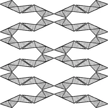 Grunge texture - abstract stock vector pattern - ornament made of polygons, l 스톡 일러스트