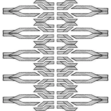 Grunge texture - abstract stock vector pattern - ornament made of polygons an Stock Illustration
