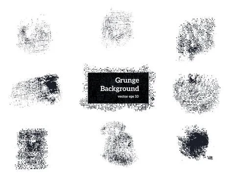 Grunge texture, abstract stock vector template Stock Illustration