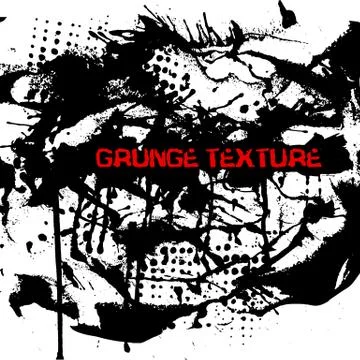 Grunge texture. Abstract template background. Vector drops illustration Stock Illustration