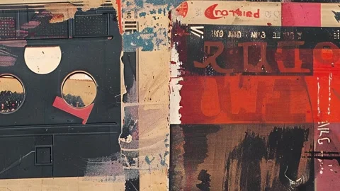 Grunge Texture Backdrop Stock Footage 300081643