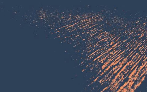 Grunge texture background. Abstract orange dark blue old rough retro design.. Stock Illustration