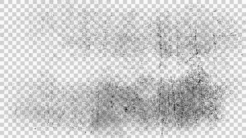 Grunge texture background PNG transparent.Opacity or screen mode usage for .. Stock Illustration