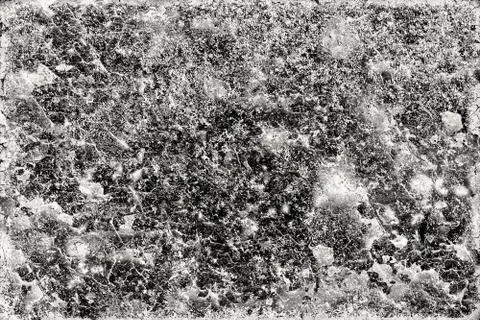 Grunge texture black and white. Old vintage surface with scratches and scuffs Фото