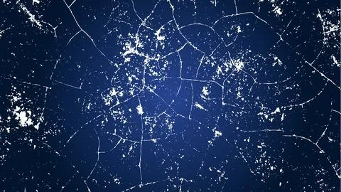 Grunge texture blue light gradient color effect background Stock Illustration