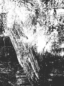 Grunge Texture Bold Brushstroke Marks Slash across a Dark Surface 스톡 일러스트