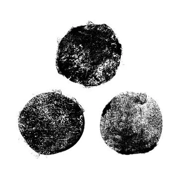 Grunge texture brush stamp vector circle dot. Rubber graphic grunge stamp 스톡 일러스트