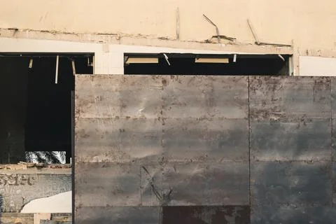 Grunge texture of a building with copyspace Stock Photos