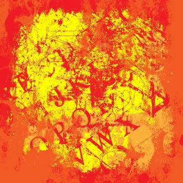 The grunge texture is colored. Multi-color abstract background Stock Illustration