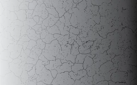 Grunge texture  effect on grey color gradient backgorund, Distress Stock Illustration
