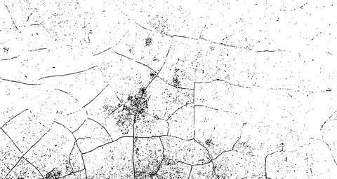 Grunge texture, Grungy effect dirty, black and white half tone, Stock Illustration