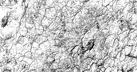 Grunge texture, Grungy effect dirty, black and white half tone, Stock Illustration