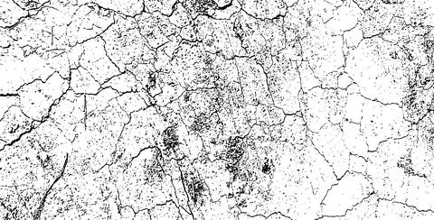 Grunge texture, Grungy effect dirty, black and white half tone, Stock Illustration