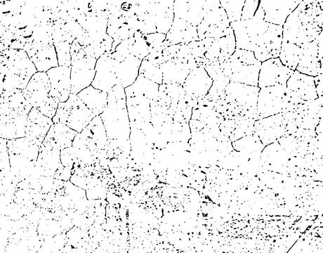 Grunge texture, Grungy effect dirty, black and white half tone, Stock Illustration