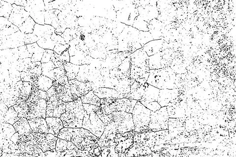 Grunge texture, Grungy effect dirty, black and white half tone, Stock Illustration