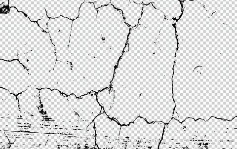 Grunge texture, Grungy effect dirty, black and white half tone, rough, abstract Stock Illustration