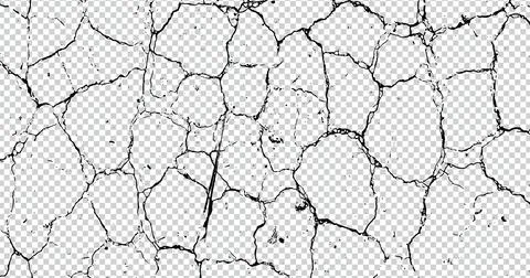 Grunge texture, Grungy effect dirty, black and white half tone, rough, abstract Stock Illustration