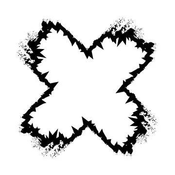 Grunge texture multiply frame, stain ink frame, hand drawn paint, artistic Illustrazione stock