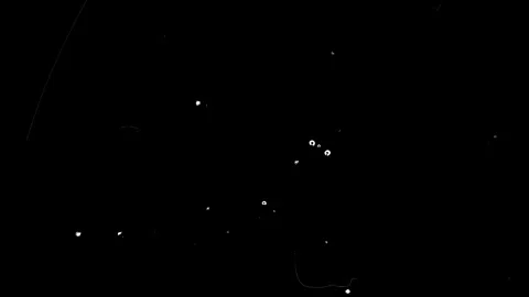 Grunge texture overlay on black background Stock-Footage 292900857