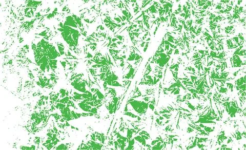Grunge texture. Pinnate leaves with sharp edges. Stock Illustration
