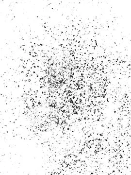 Grunge Texture with Rust Speckle Dot Scatter Stock Illustration