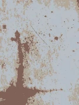 Grunge Texture Rusty Metal Surface Vector Illustrazione stock