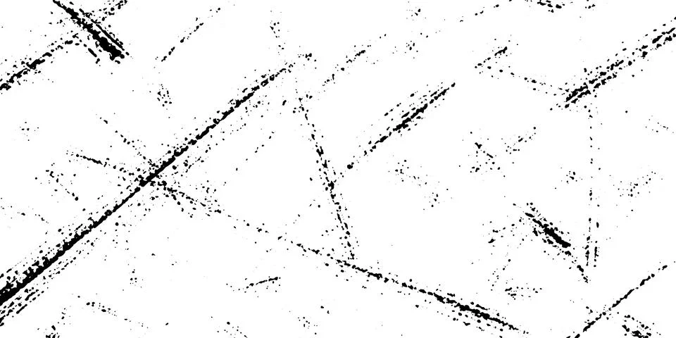 Grunge texture, spots, splashes, dots, veins, vector monochrome background Stock Illustration