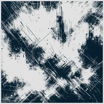 Grunge texture surface with cracked grungy grain background and wallpaper Stock Illustration