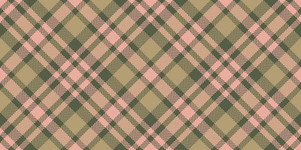 Grunge texture vector pattern, handmade seamless textile tartan. Halloween .. Stock Illustration