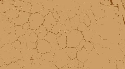Grunge texture on yellow red gradient color backgorund, Grungy effect Stock Illustration