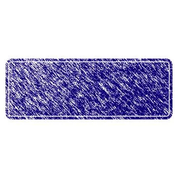 Grunge Textured Framed Filled Rounded Rectangle Stock Illustration