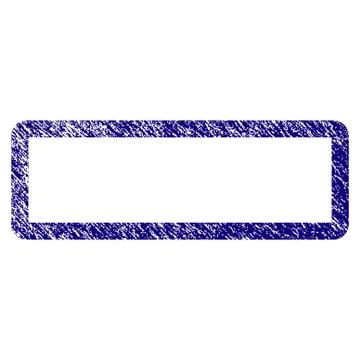 Grunge Textured Rectangle Frame Stockillustratie