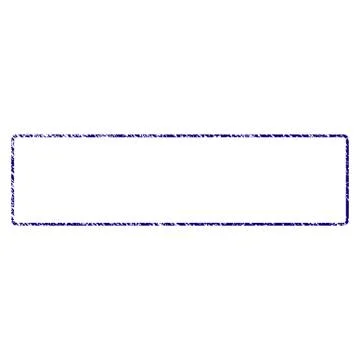 Grunge Textured Rounded Rectangle Frame Illustrazione stock