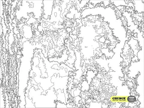 Grunge texture.Decorative background.Abstract vector template. Stock Illustration