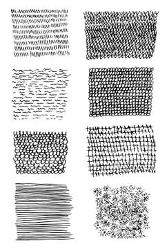 Grunge textures Stock Illustration