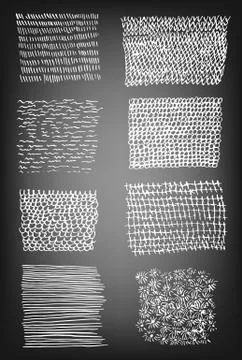 Grunge textures Stock Illustration