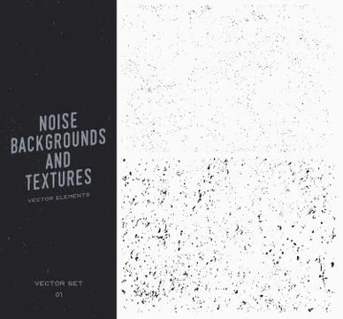 Grunge textures set. Distressed Effect. Grunge Background. Stock Illustration