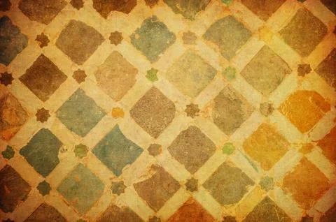 Grunge tile background Stock Photos