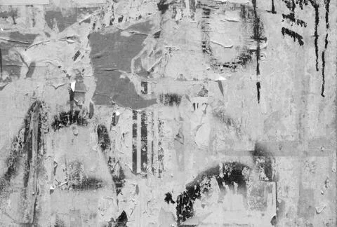 Grunge torn posters texture 스톡 사진